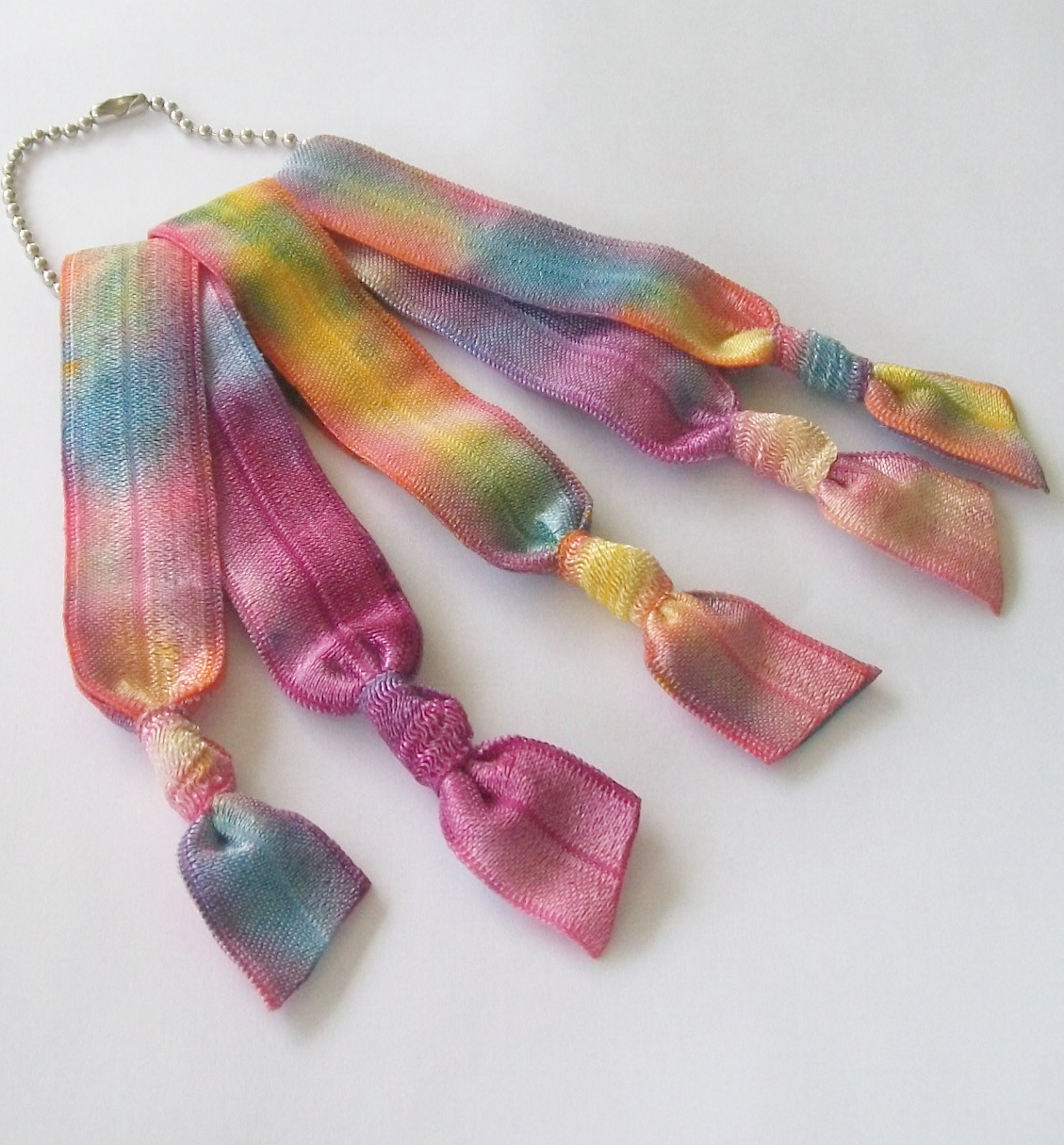 5 Hair Ties Hand Dyed Swirl By Lucky Girl On Luulla